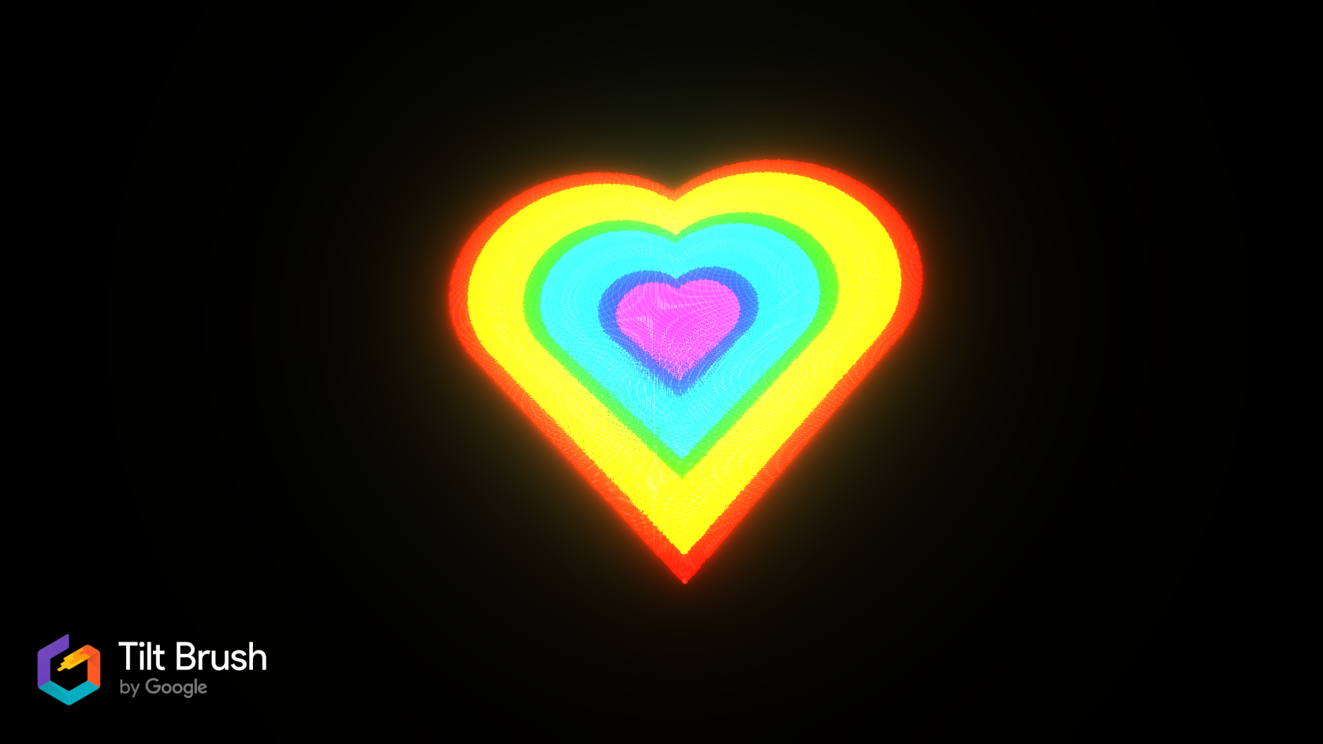 rainbow heart distance